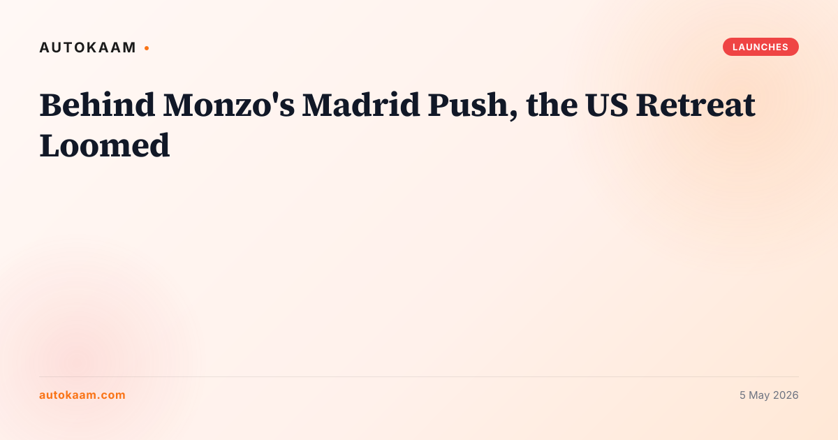 AutoKaam original, branded card for monzo-spain-launch-eu-expansion-after-us-retreat