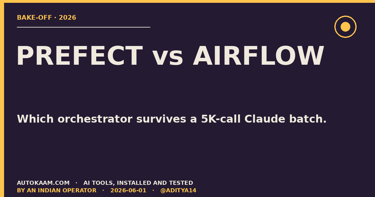 Prefect dashboard and Airflow UI side by side